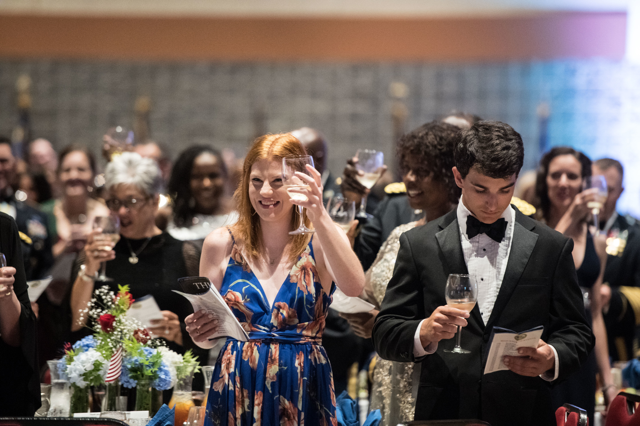 Toasts at the Army Ball