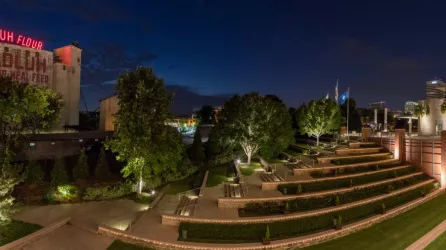 Terrace in the evening