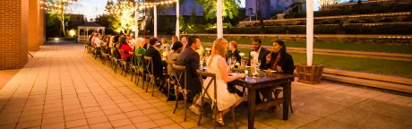 Our beautifully landscaped terrace is an ideal setting for cocktails, luncheons or conference breaks.