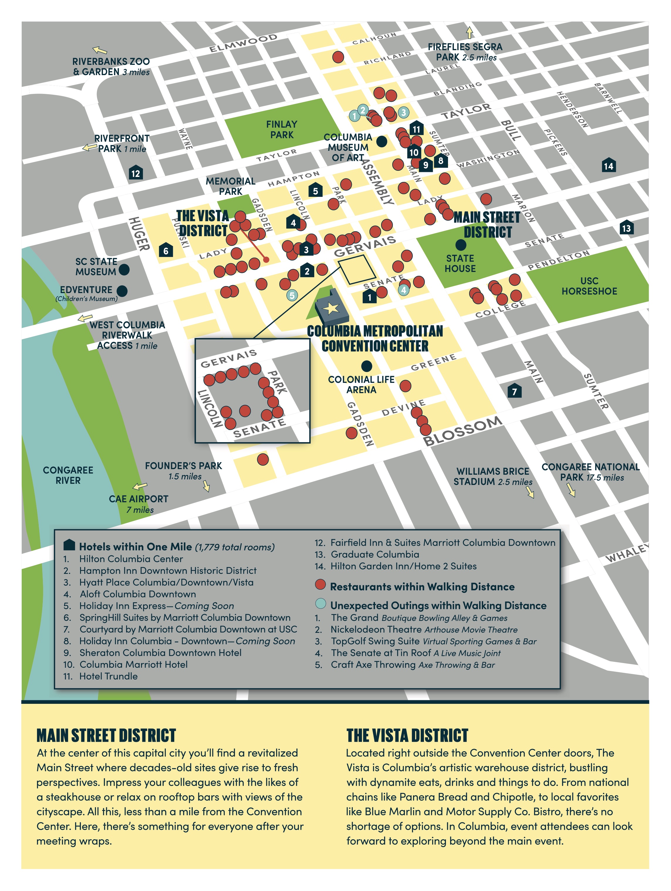 Convention Center Map