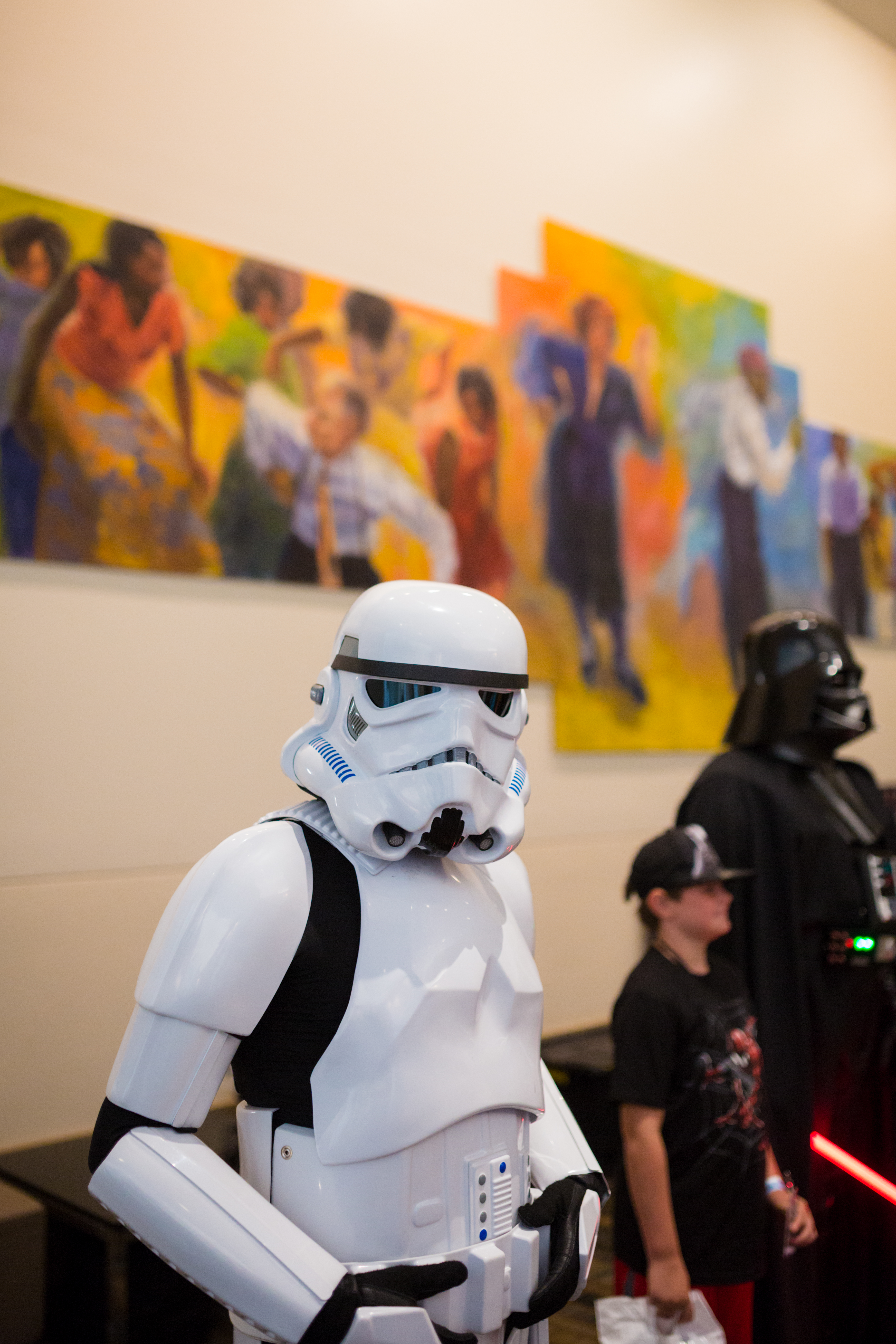 Attendee in costume at Soda City Comic Con